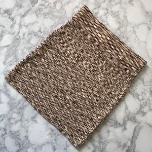 Brown and Tan Knit Mini Skirt Charlotte Russe